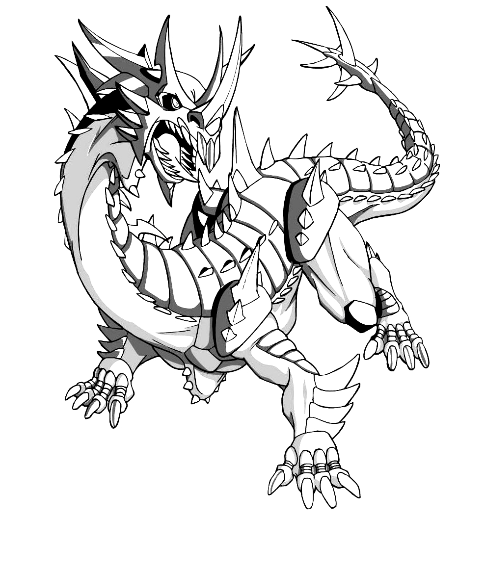 Bakugan kolorowanki